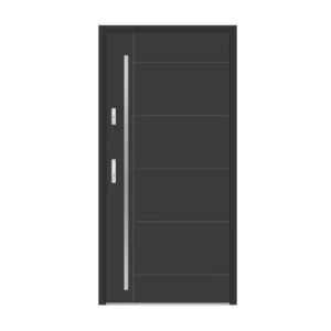 PED 26D -Modern insulated steel entry door