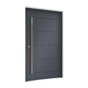 ALU 2801-Solid aluminum front door