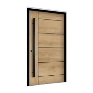 ALU 2801 BLACK -Contemporary aluminum doors