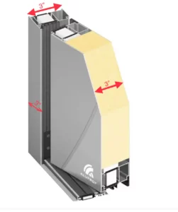 Premium Termo PED collection front door frame