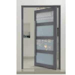 PIVOT PEV 04 -glass aluminum pivot entry door