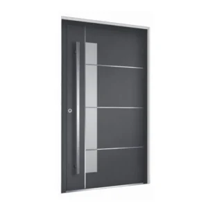 ALU 6100 -Contemporary aluminum front door