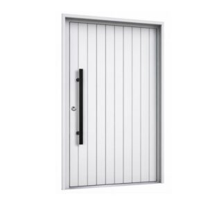 ALU 6111 -Solid aluminum front door