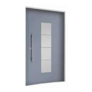 ALU 5019 -Modern aluminum doors with glass inserts