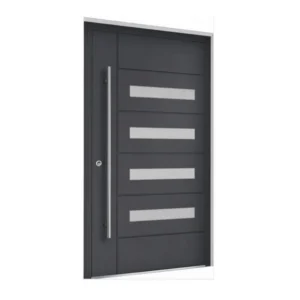 ALU 5007 -Aluminum front door with contemporary finishes