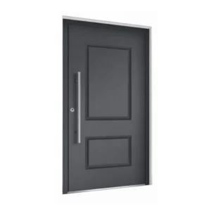 ALU RL02 - Classically styled traditional aluminum entry door