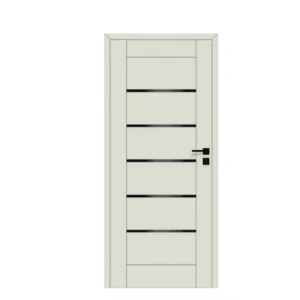 Kampo 10 - Solid interior door with horizontal glass