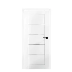 Vinci 10 -Solid interior door with glass