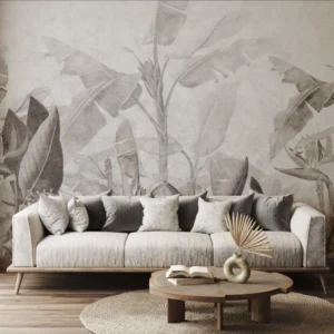 WA-005  RAINFOREST Beige – Custom-made wallpaper