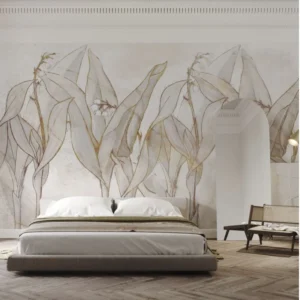 WA-009  LIRIO – Custom-made wallpaper