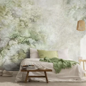 WA-015  SANCTUARY GREEN – Custom-made wallpaper